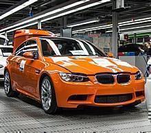 Das zuletzt gebaute BMW M3 Coupé der aktuellen Modellgeneration.